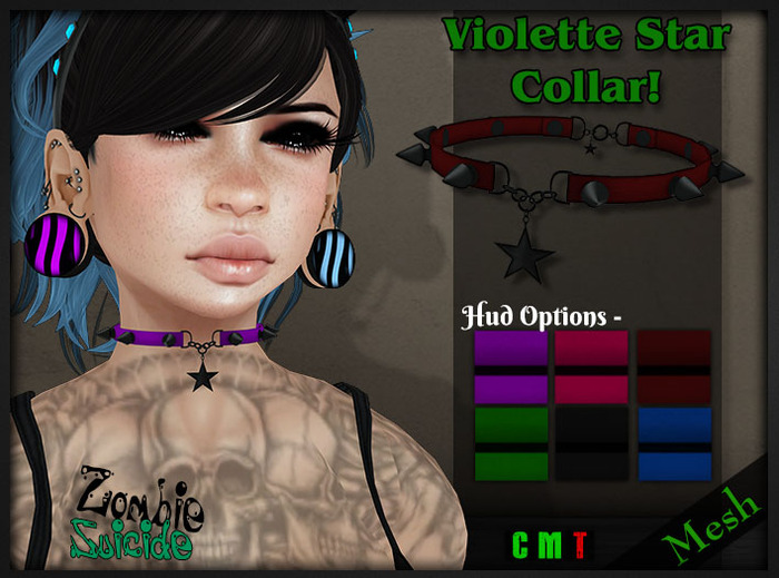 :Z.S: Violette Collar Star