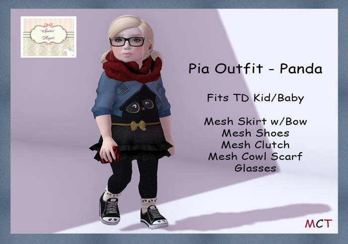 [S][A] Pia Outfit - Panda