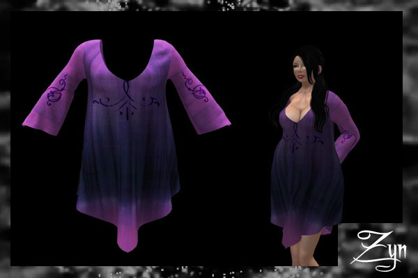 Zyn ~ Ren Faire Dress ~ Lavender