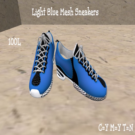 Light Blue Sneakers      B