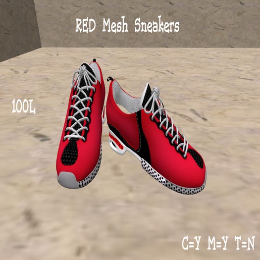 Red Sneakers   B