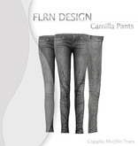 Camilla Pants LightGrey