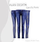 Camilla Pants Blue