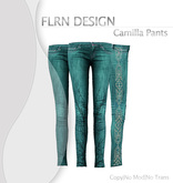 Camilla Pants_Turquoise