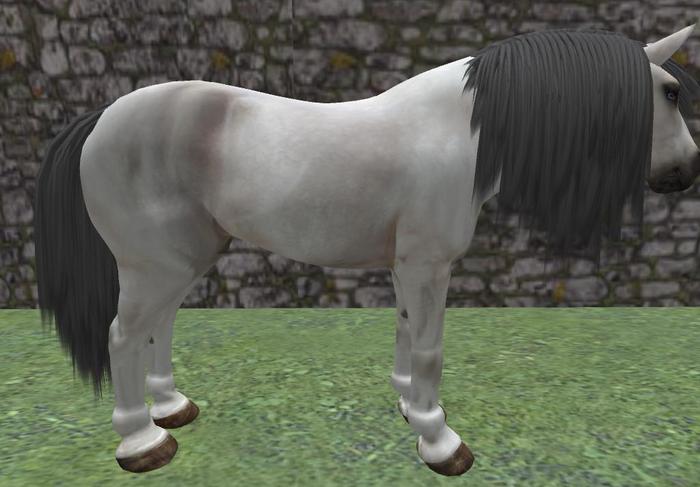 Charcoal Mane and Tail Set