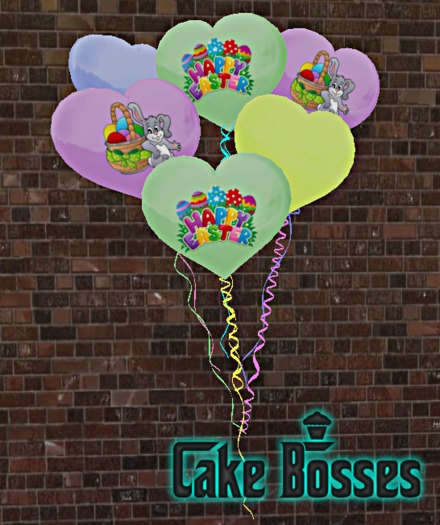 Happy Easter Balloon Bunch #1