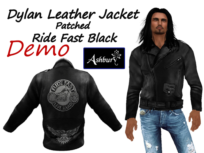 [ASHBURY] Dylan Leather Jacket -Demo