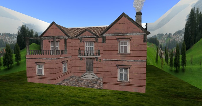 House Old Rustic " Tru Red  " ( Box )