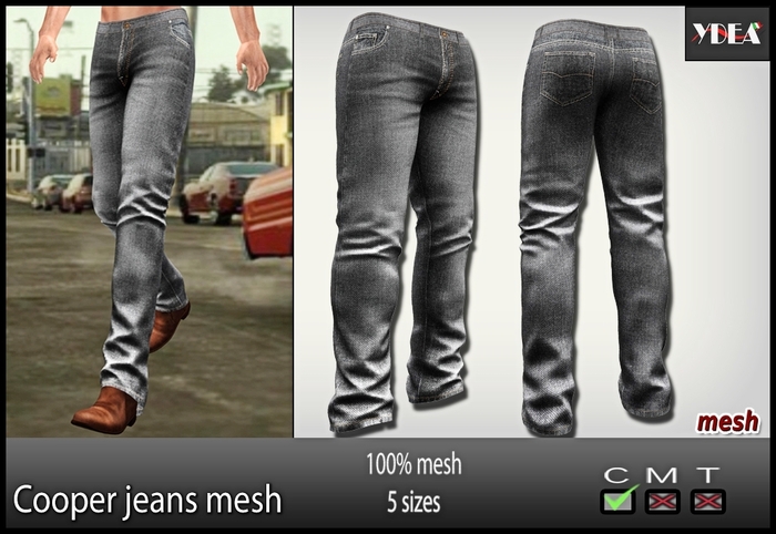 *Ydea* Cooper jeans  grey