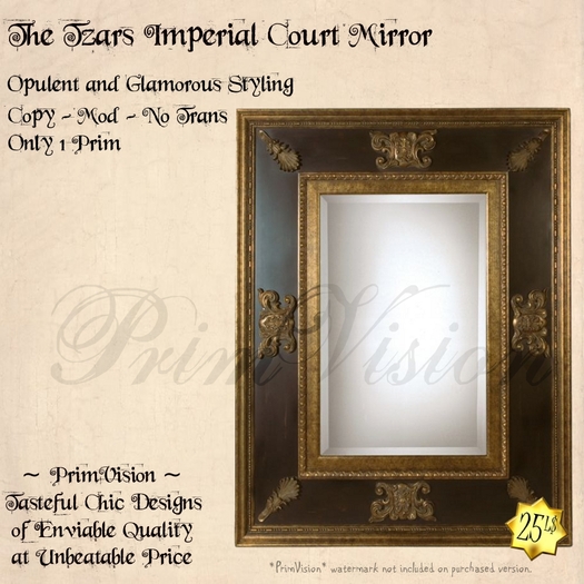 *PRIMVISION* The Tzars Imperial Court Mirror
