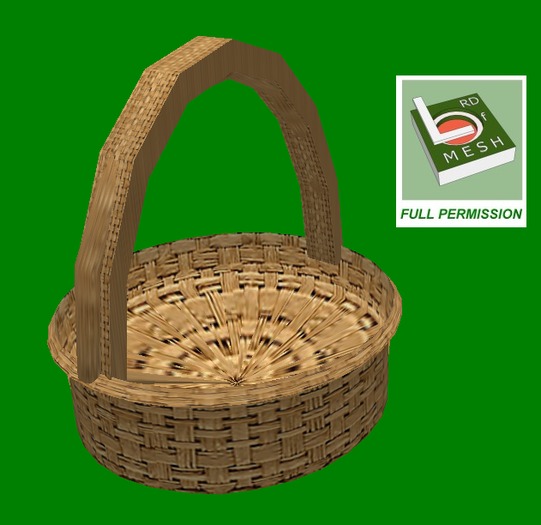 Woven Basket Round 