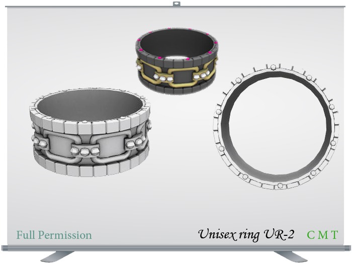 Unisex ring UR-2 Full Permission
