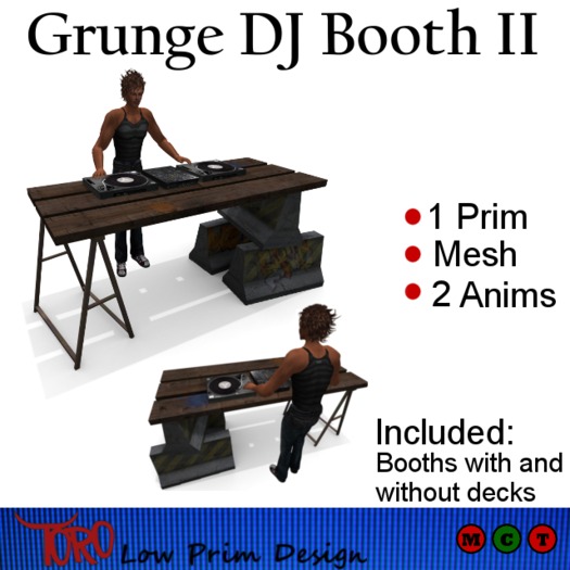 Toro Grunge DJ Booth 2