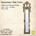 Renaissance hall mirror 25l advert