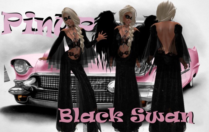 PinUp Black Swan
