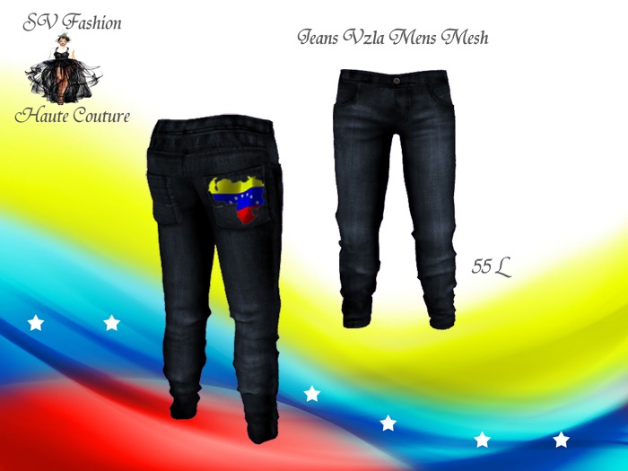 Jeans Vzla Mens Mesh_