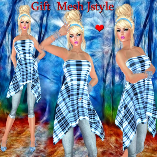GIFT COMPLETE OUTFIT DRESS MESH JSTYLE