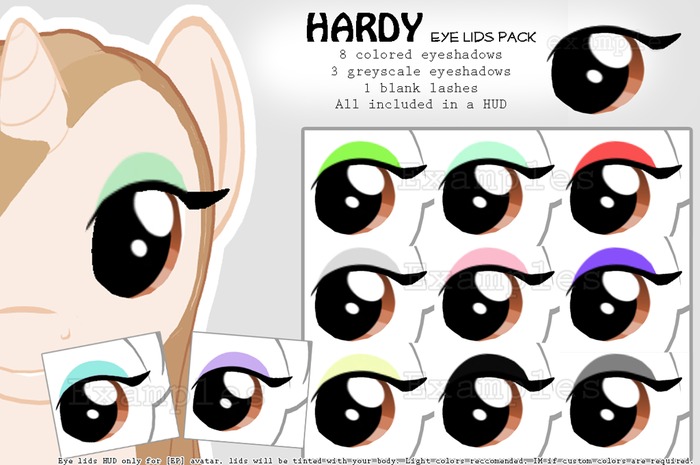 DS; Hardy eyelids pack