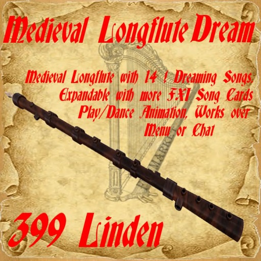 Medieval Longflute Dream Boxed