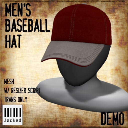 Jacked: Men's Baseball Hat - DEMO