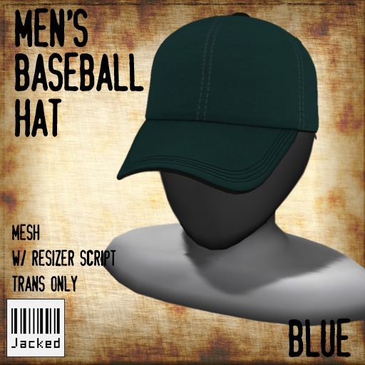 Jacked: Men's Baseball Hat - RED & WHITE DEMO