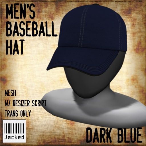 Jacked: Men's Baseball Hat - RED & WHITE DEMO