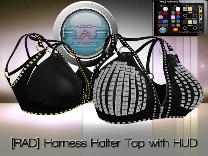 [RAD] Harness Halter Top with HUD