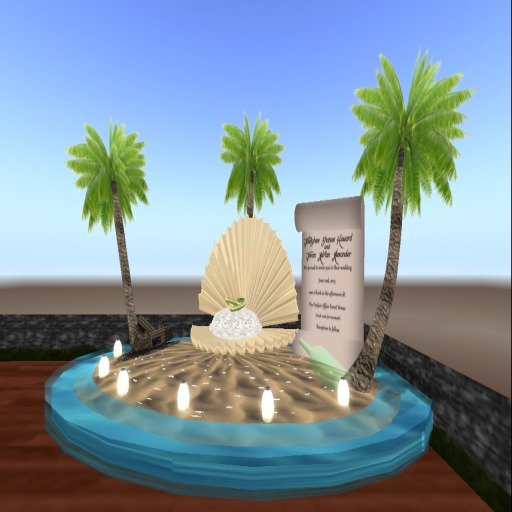 Beach Wedding Invitation
