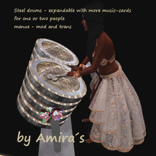 Second Life Marketplace Steel Drums