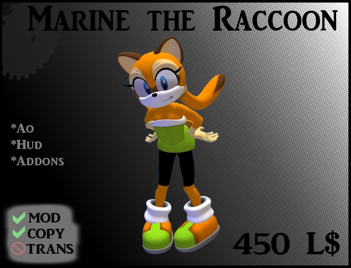 B&S - Marine the Raccoon
