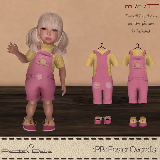 :.PB.: Petite Bebe - Easter Overal's
