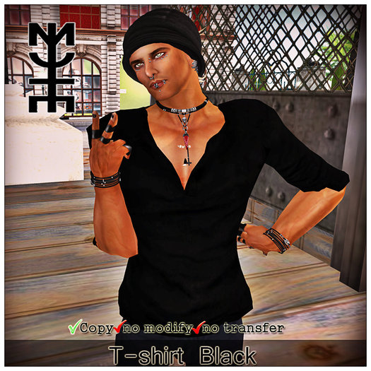 T-shirt Black
