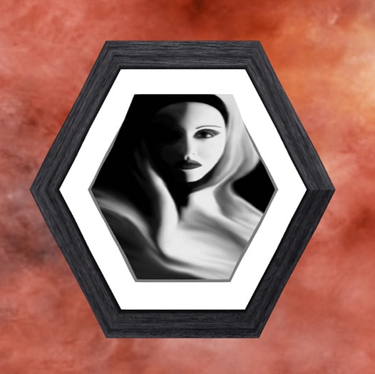 AFantasy 'Haunted' Framed Artwork - Boxed