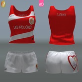 STANDARD - female top + shorts (MESH)