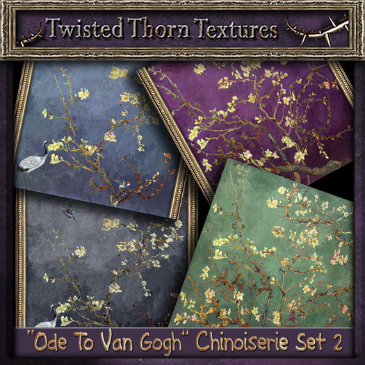 Nighty's Chinoiserie - Ode to Van Gogh Set 2