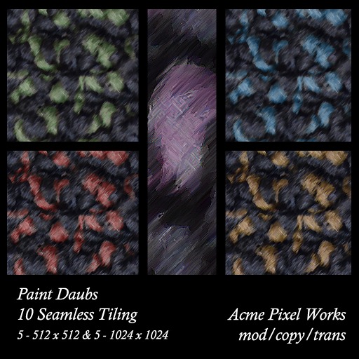 Textures - Paint Daubs