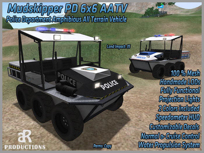 [aR] Mudskipper PD 6x6 AATV v1.3