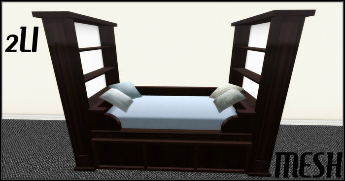 ~Calma Creations~ Blue Captains Bed Box