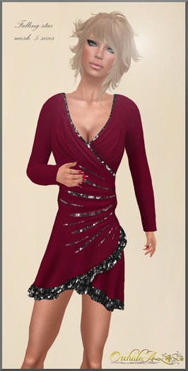 ** Orchidea** FALLING STAR GRENADE BLACK