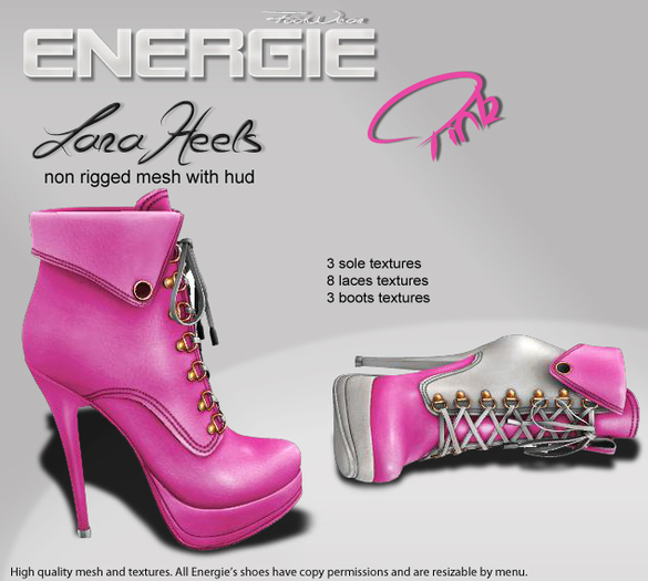 ..::Energie::.. Lara Heels  Green Bag