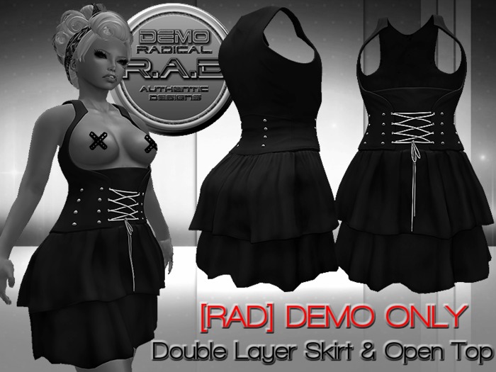 [RAD] DEMO Double Layer Skirt & Open Top