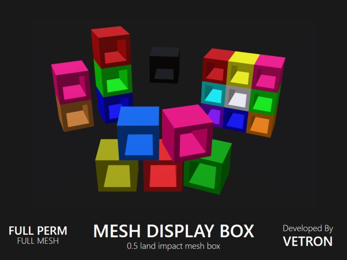 [Vetron] Mesh Display Box