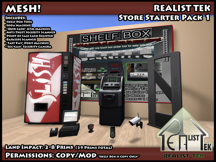 Realist Tek Store Starter Pack 1