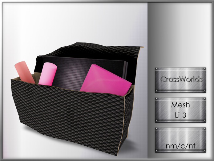 CWS: Mesh Vintage Make Up Bag No 1