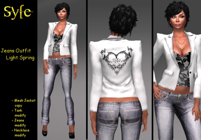 Jeans Outfit Light Spring - Syfe