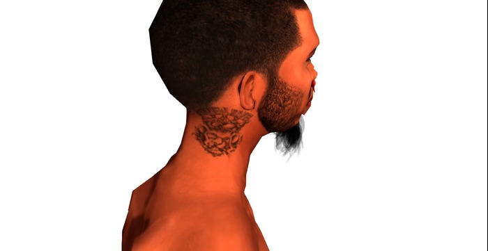 :Morray: Neck tattoo One Love