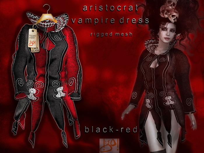 !gO! aristocrat vampire -black red-