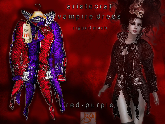 !gO! aristocrat vampire -red purple-