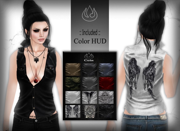 Cain - Slim Shirt/vest - Color HUD