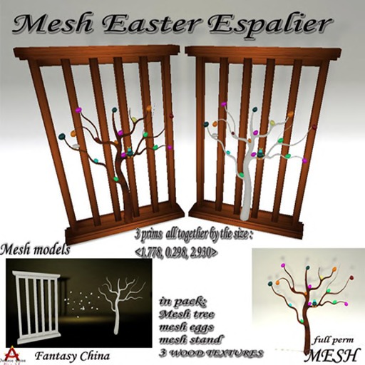 Mesh Easter Espalier full perm
